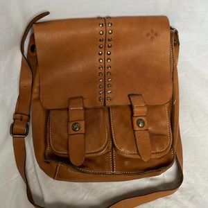 Patricia Nash leather Messenger Bag